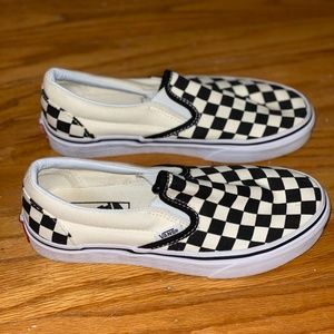 checkered vans women's size 5.5